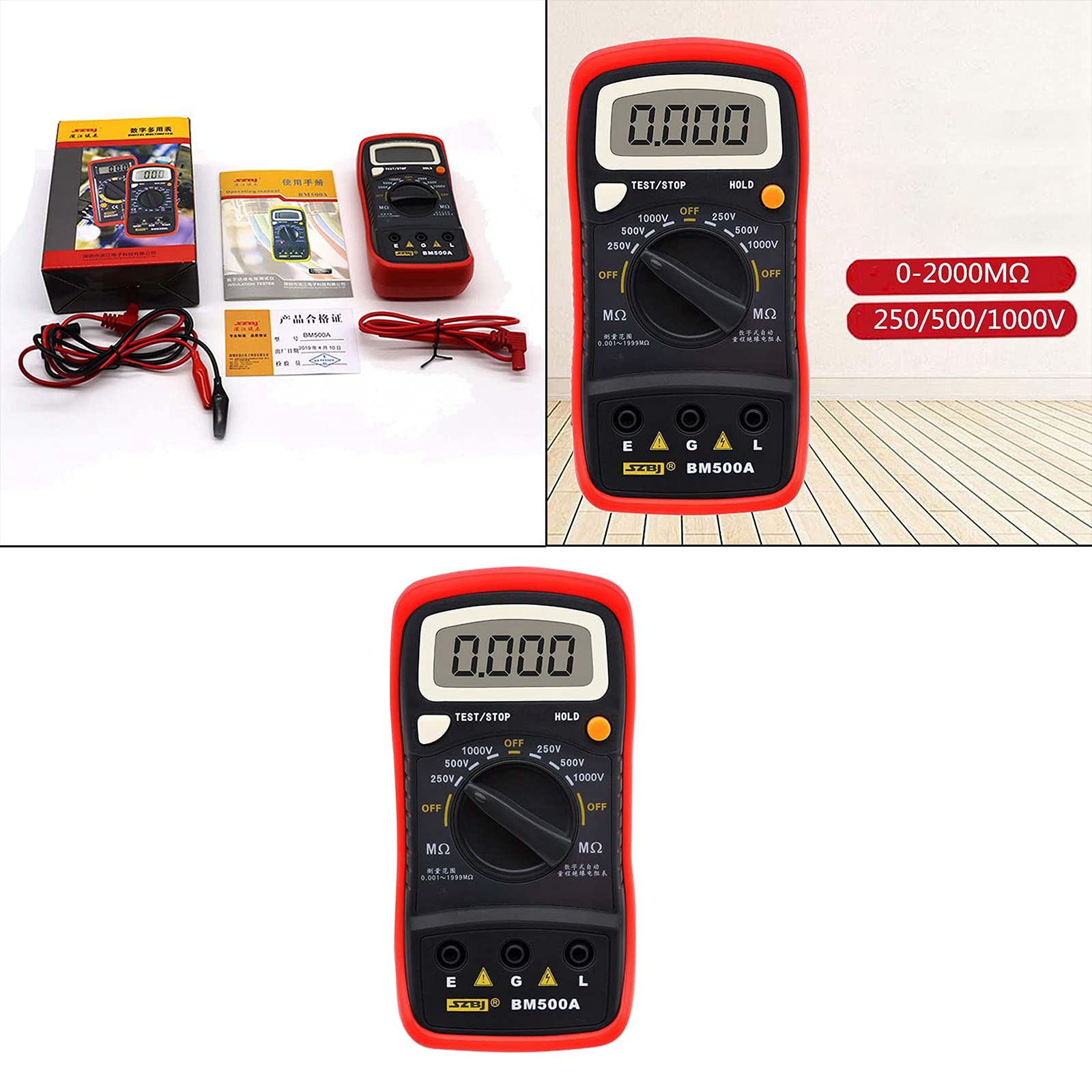 デジタル絶縁 Amazon.co.jp: oshhni 絶縁抵抗テスター デジタル絶縁抵抗測定器 250V